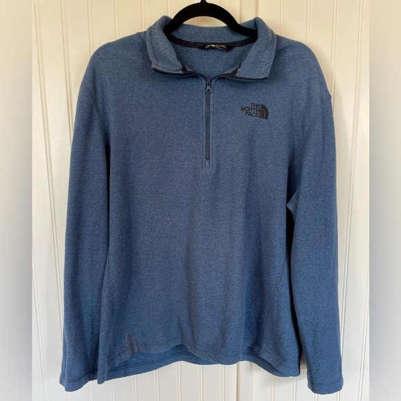 North Face Fleece  1/4 Zip Pullover - Picture 1 of 3